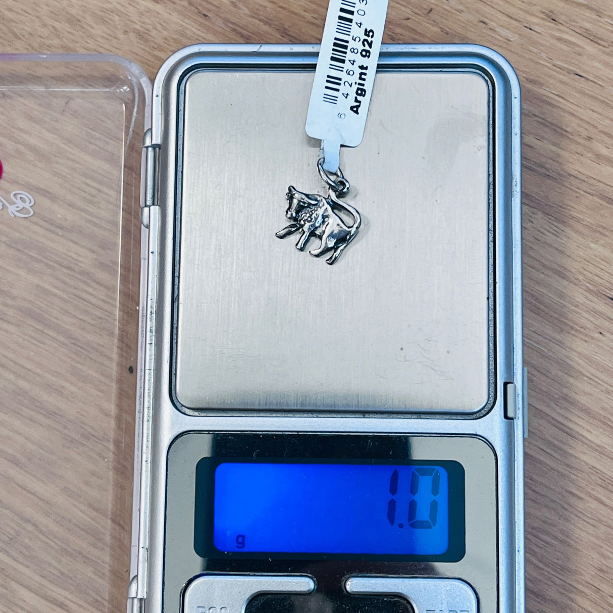 Pandantiv din Argint 925 Jolie Silver, Zodia Taur, 18 x 18 mm, 1 g - vivimall.ro