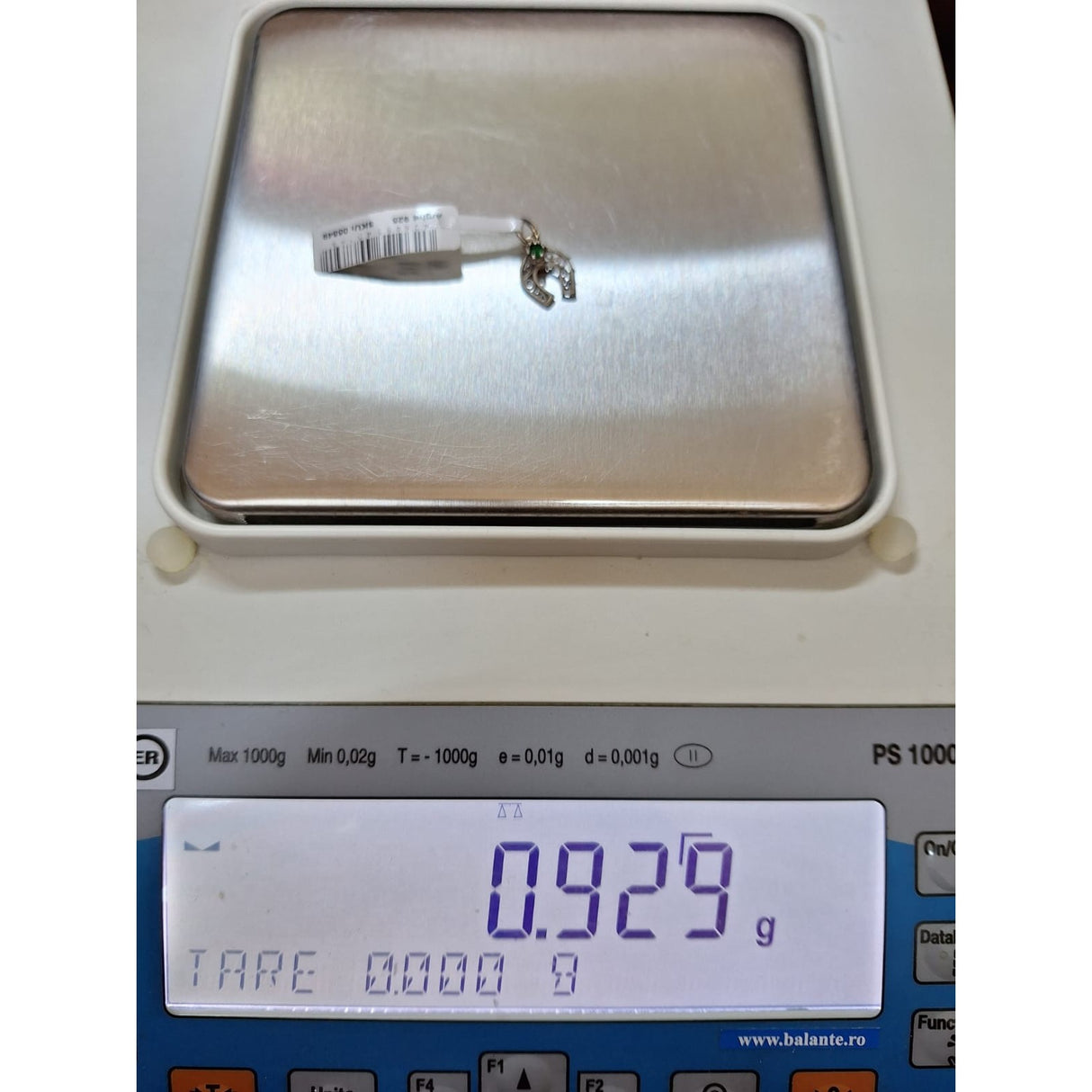 Pandantiv din Argint 925 Potcoava Filigran cu Piatra - vivimall.ro