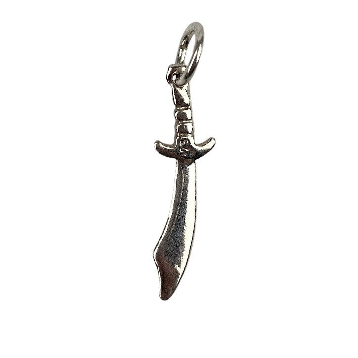 Pandantiv din Argint 925 Sabie Mica Conturata - vivimall.ro