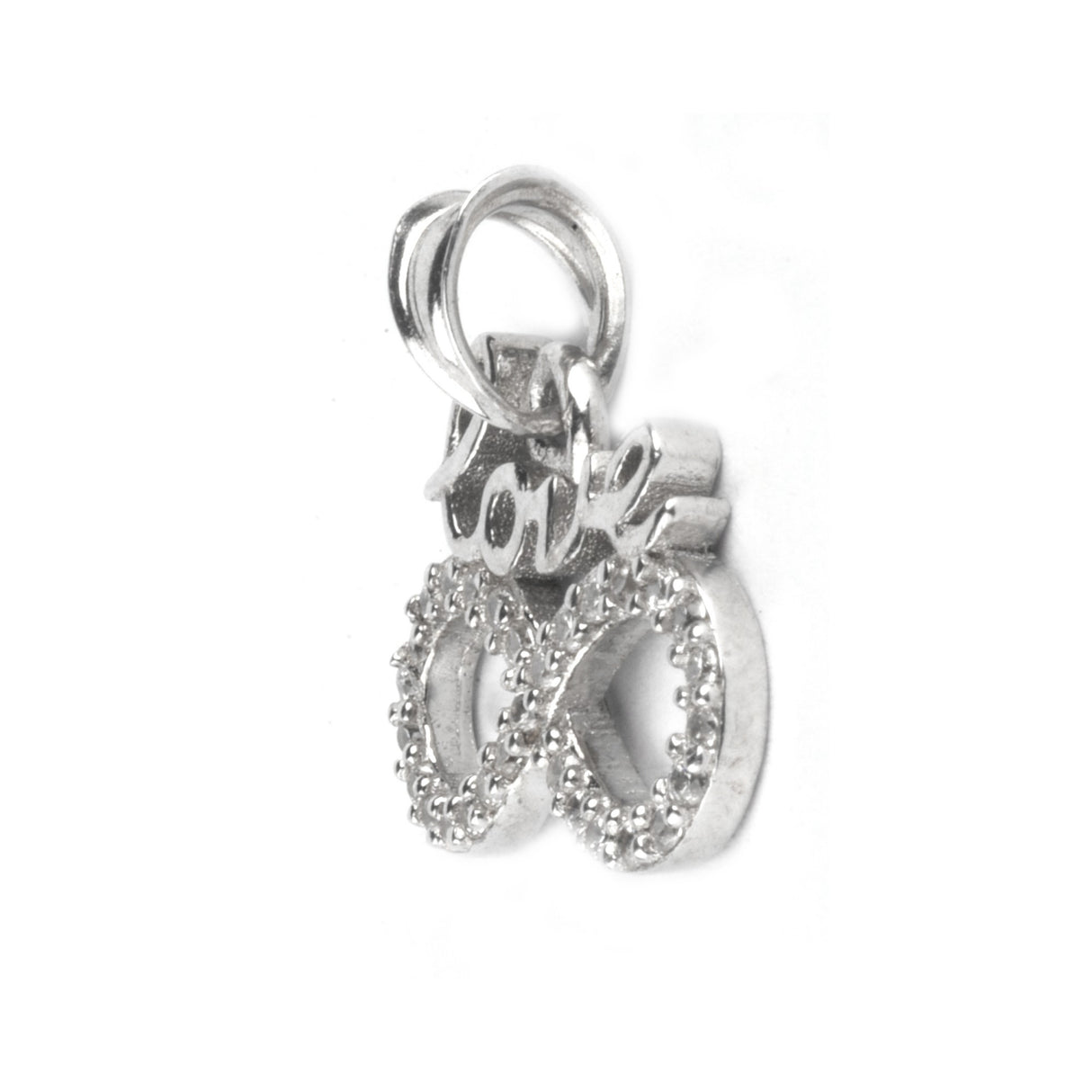 Pandantiv Infinit Love, Argint 925, 1.5 x 1.5 cm - vivimall.ro