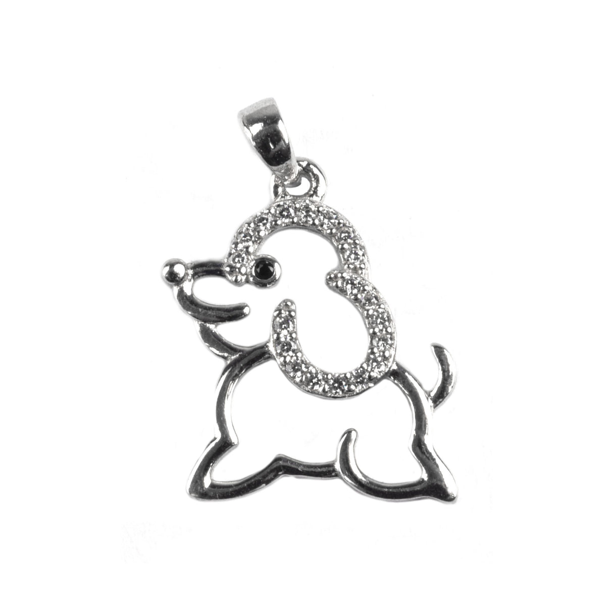 Pandantiv Little Puppy, Argint 925, 2 cm x 1.5 cm - vivimall.ro