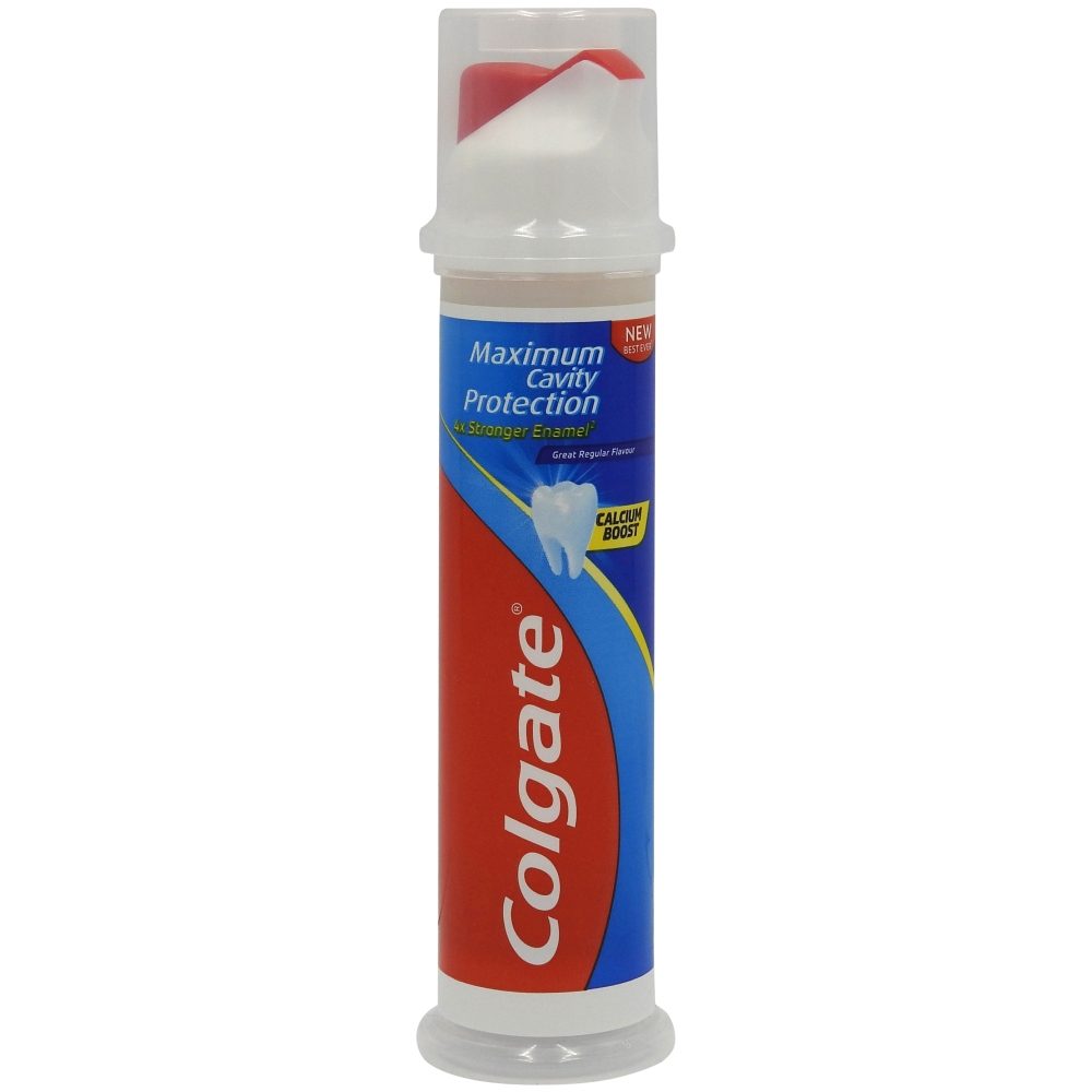 Pasta de Dinti, Colgate, 100 ml Pompa Cavity Protection
