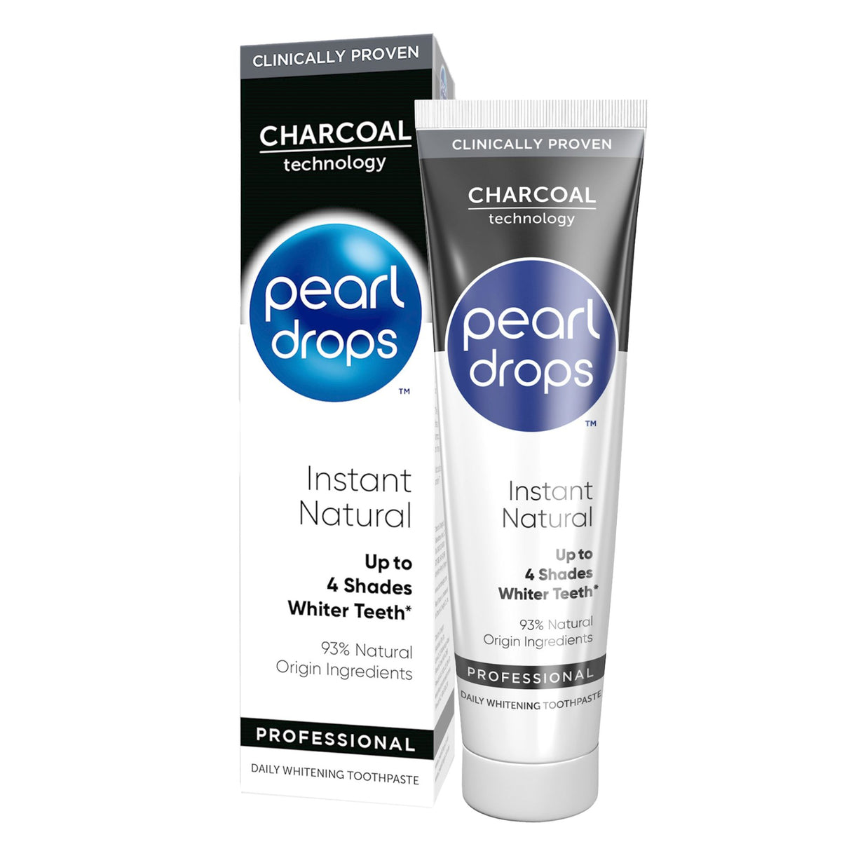 Pastă de dinți PEARL DROPS INSTANT NATURAL 75ml - vivimall.ro