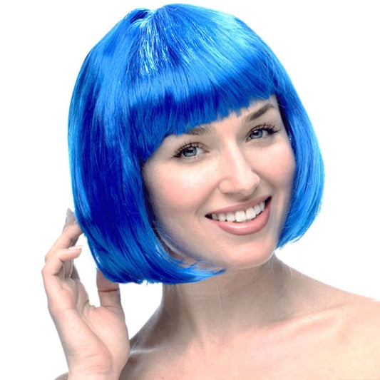 Peruca Cosplay, Tunsoare Bob Cu Breton, Pentru Carnaval, Halloween, Petreceri Tematice, Din Pet, Marime Universala - vivimall.ro