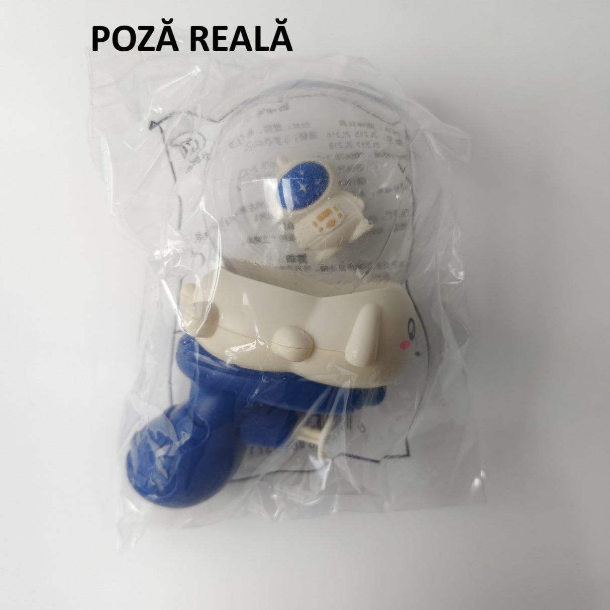 Pistol cu Apa pentru Copii, Vivimall, Multifunctional, Capacitate 250 mL, Model Astronaut, 15.6x8x8.9 cm, ABS, Albastru - vivimall.ro