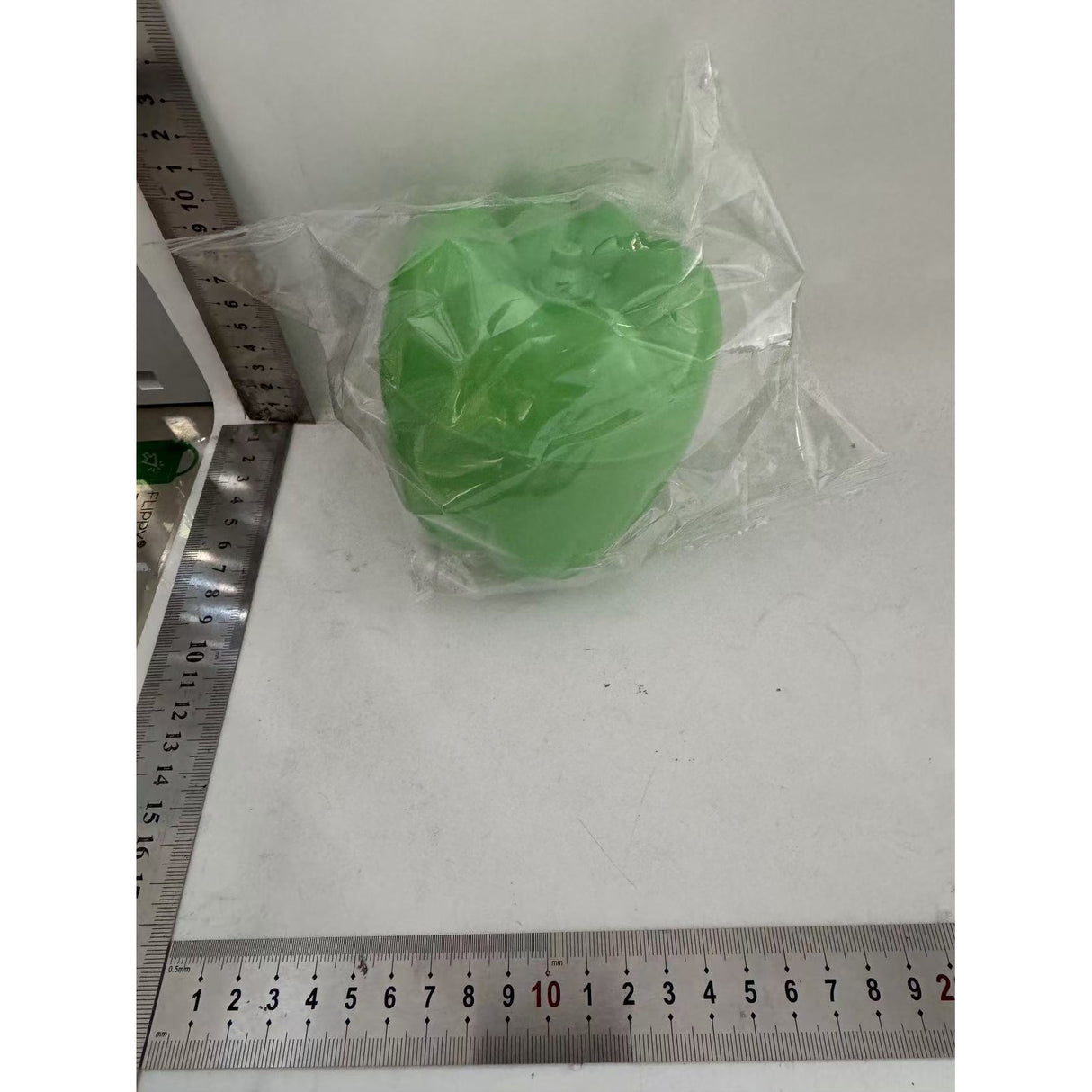 Cutie Alimentara, Vivimall, Model Ardei, din Plastic, 9.8 x 9.8 x 10.7 cm, 350 ml, Verde - vivimall.ro