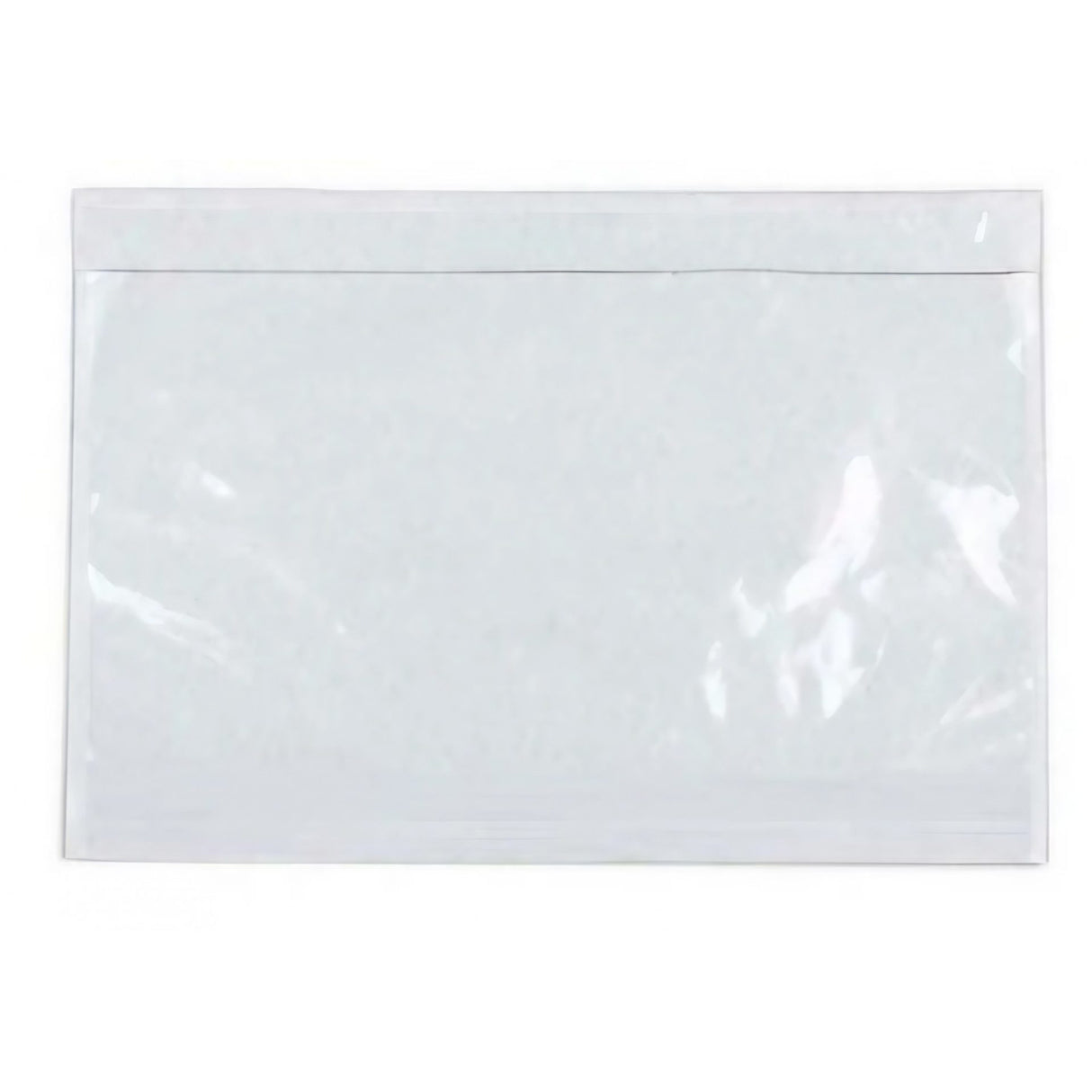 Plic C5 autoadeziv transparent cu factură în interior, detaliu material polietilenă durabilă