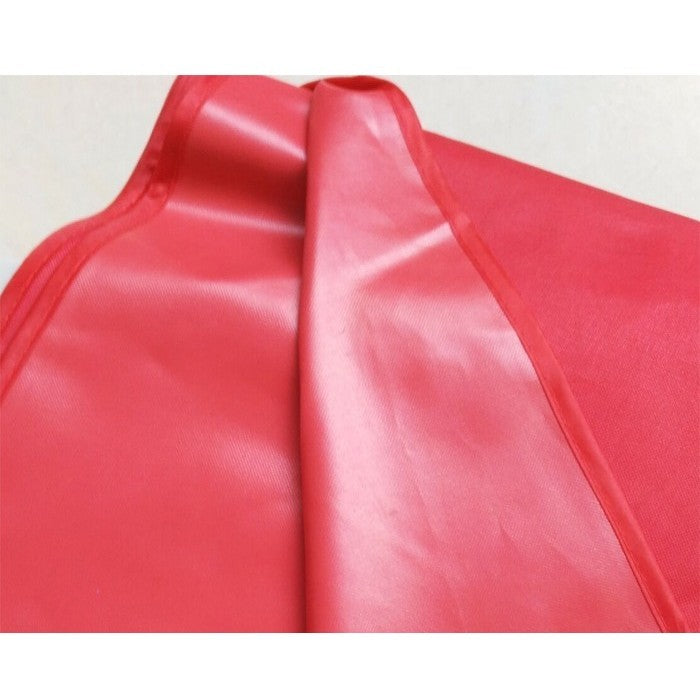 Detaliu material oxford 700D impermeabil al prelății pentru cort pavilion 3x3 m, culoare roșu