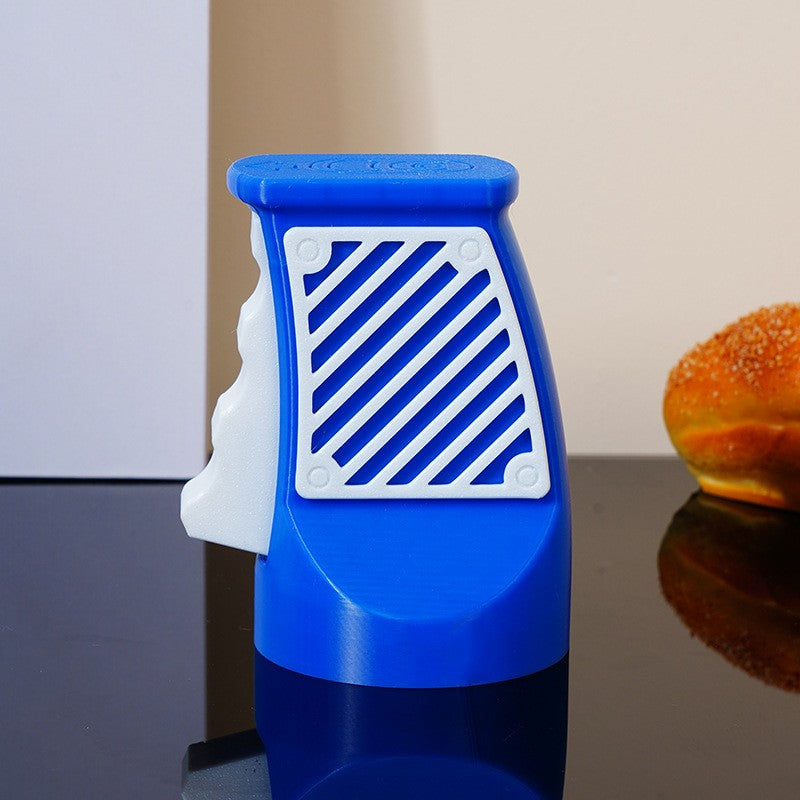 Desfacator Doze, Vivimall, din ABS, 10.7 x 8 cm, Manual, Albastru Inchis/Alb - vivimall.ro