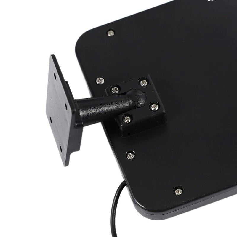 Lampa solara Vivimall cu senzor de miscare, 108 COB LED, 2 grile, ip65, negru