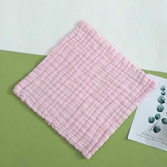 Prosop Absorbant, Flippy, din Bumbac, 6 Straturi, 30 x 30 cm, Roz