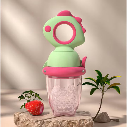 Suzeta Pentru Fructe Verde Fucsia | MiniFeast - vivimall.ro