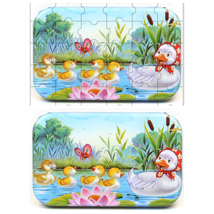 Puzzle 60 De Piese Din Lemn Ratuste | PuzzleMondo 3