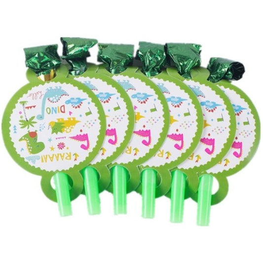 Set 6 Suflatori Colectia Dino Park | DinoBlow - vivimall.ro