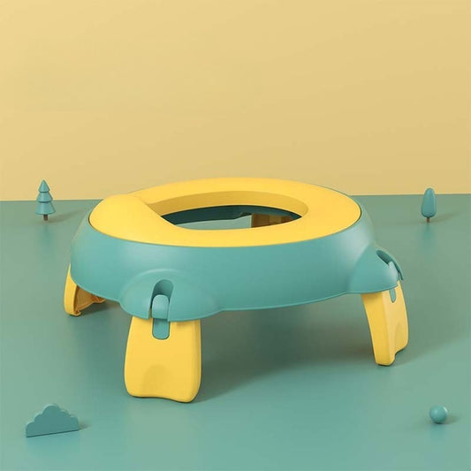 Olita Portabila Verde Galben | SmileySeat - vivimall.ro