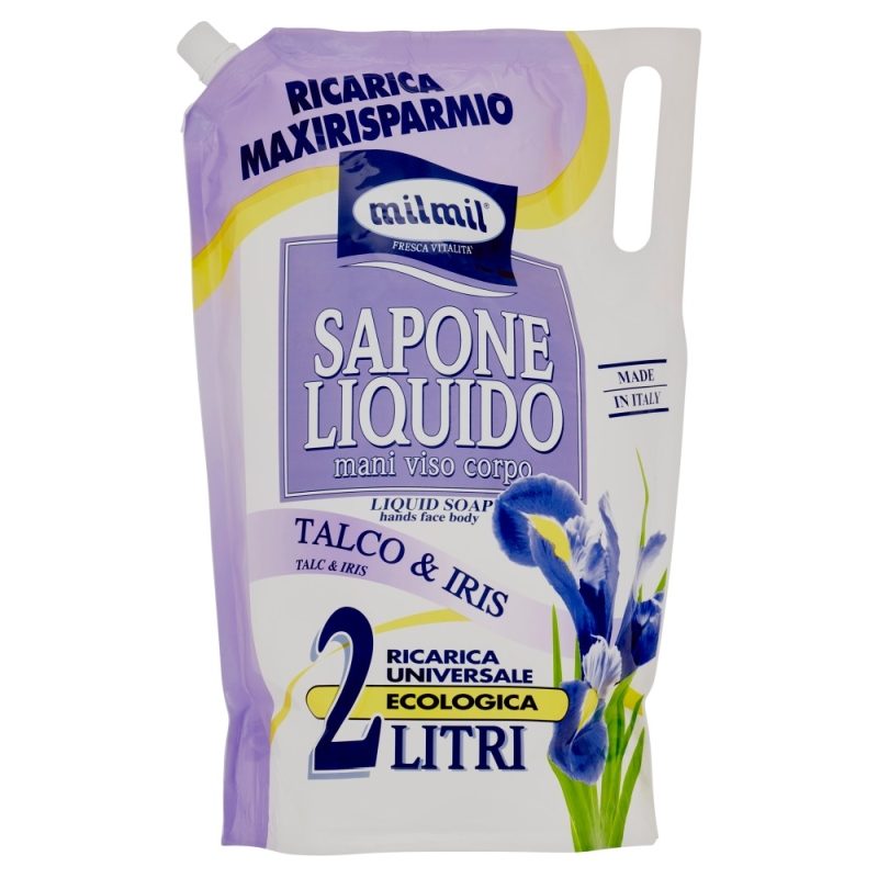 Sapun Lichid, Milmil, Rezerva 2 L Talco Iris