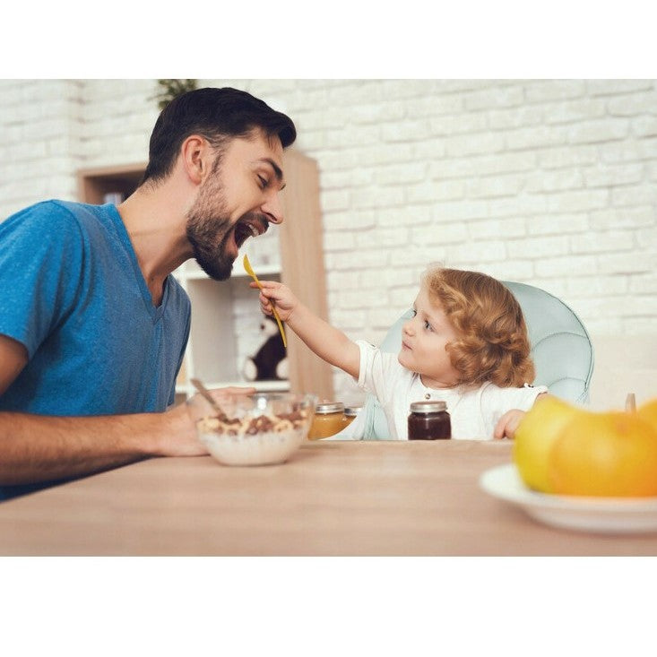 Scaun De Masa Pentru Bebelusi Si Copii Cu Roti, Telescopic, Pliabil, Masuta Reglabila, Suport Picioare, Scaun Invelis Piele Artificiala, Centura Siguranta, Spatiu Depozitare