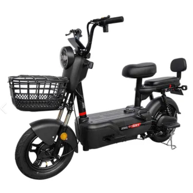 Scuter Electric KG, Vivimall, 45V 500W, 1530x400x850mm, 25km/h, Timp de Incarcare 4-6h, Negru - vivimall.ro