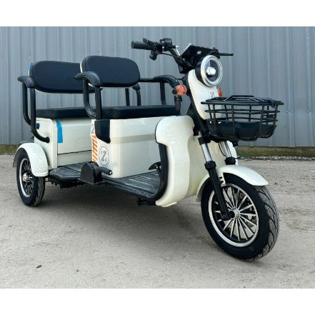 Scuter Electric V6, Vivimall, 1800W, 2200x880x1050mm, 25km/h, LED, Timp de Incarcare 6-8h, Gri - vivimall.ro