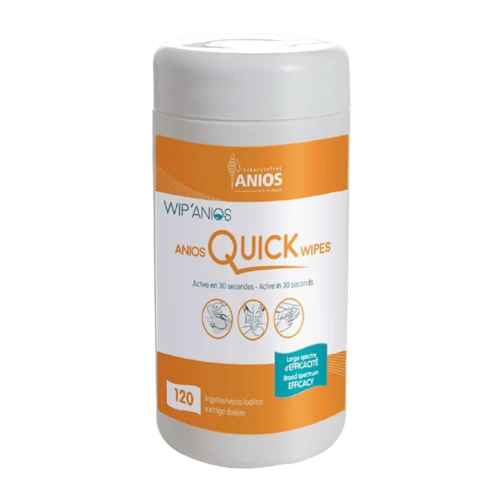 Servetele dezinfectante pentru dispozitivele medicale neimersibile ANIOS QUICK WIPES - vivimall.ro