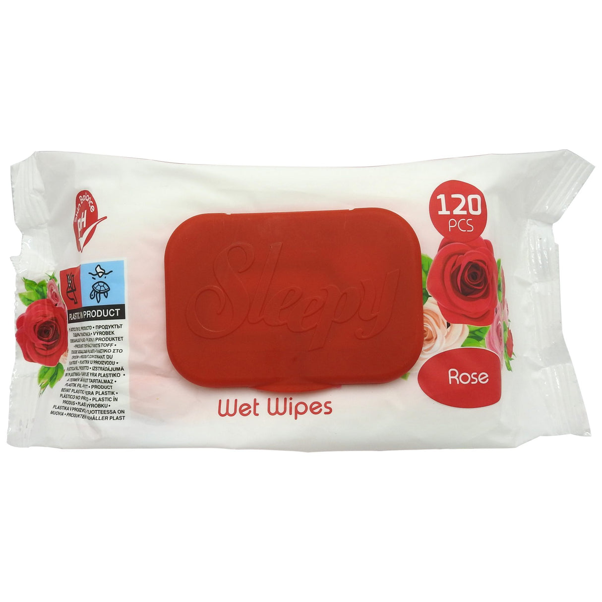 Servetele Umede, Sleepy, 120 buc Rose