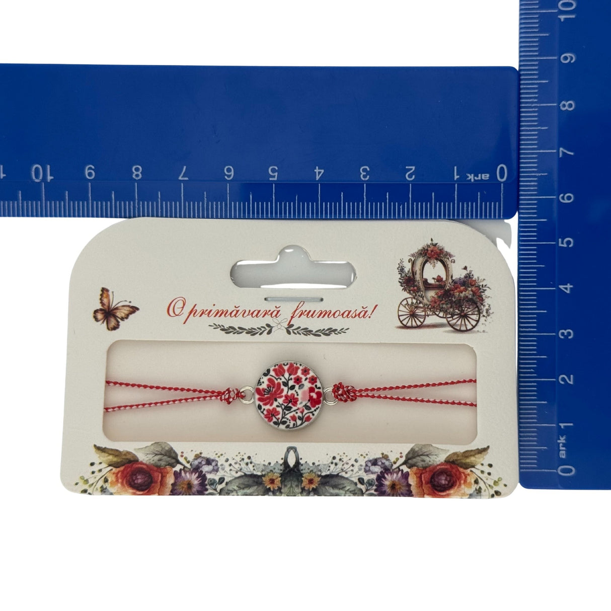 Set 100 Bucati Ambalaje de Carton pentru Martisor, Vivimall, Cutii Bratara, Model Caleasca - vivimall.ro