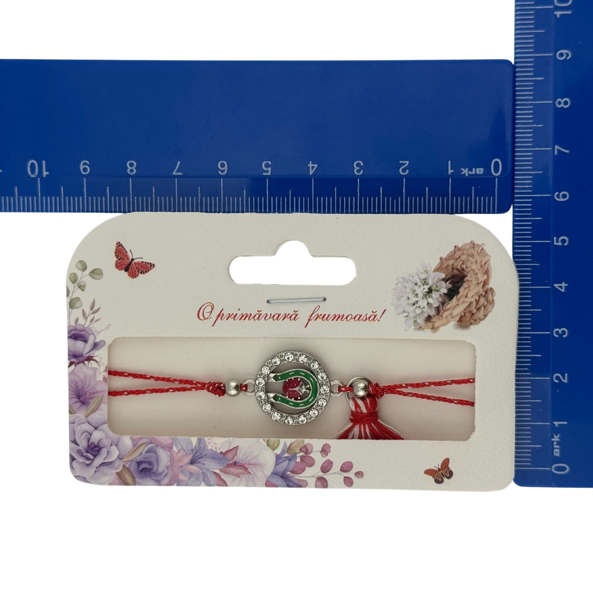 Set 100 Bucati Ambalaje de Carton pentru Martisor, Vivimall, Cutii Bratara, Model Ghiocei in Cos - vivimall.ro