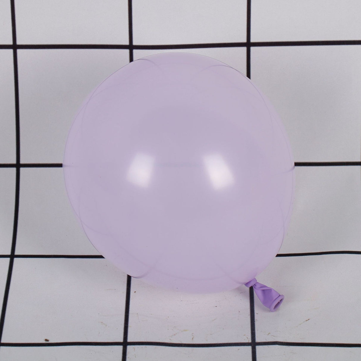 Set 12 Baloane, Vivimall, din Latex Macaroon, 30 cm, Mov - vivimall.ro