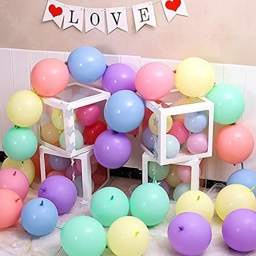 Set 12 Baloane, Vivimall, din Latex Macaroon, 30 cm, Mov - vivimall.ro