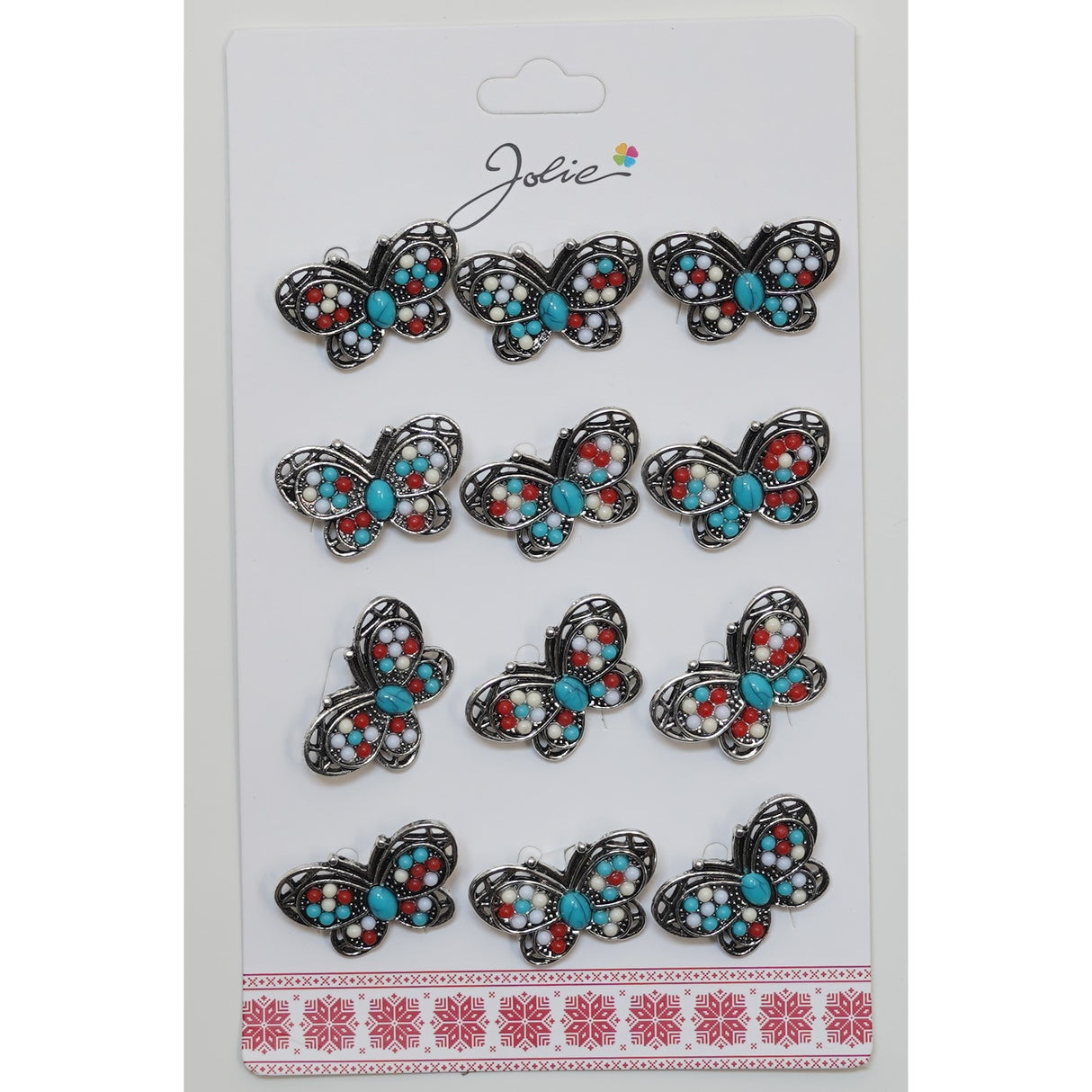 Set Broșe Fluture Pietre | MărțișorArt - vivimall.ro