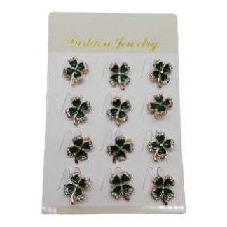 Set 12 Brose Trifoi cu Pietre - vivimall.ro