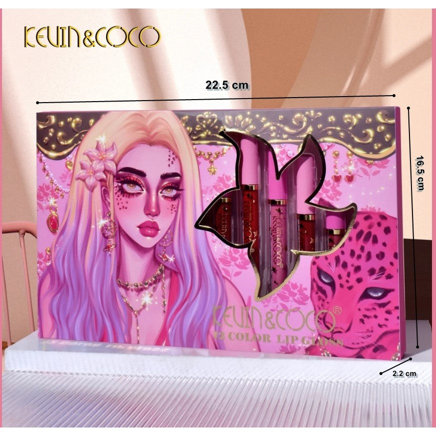 Set 12 Lip Gloss | LipsWow - vivimall.ro