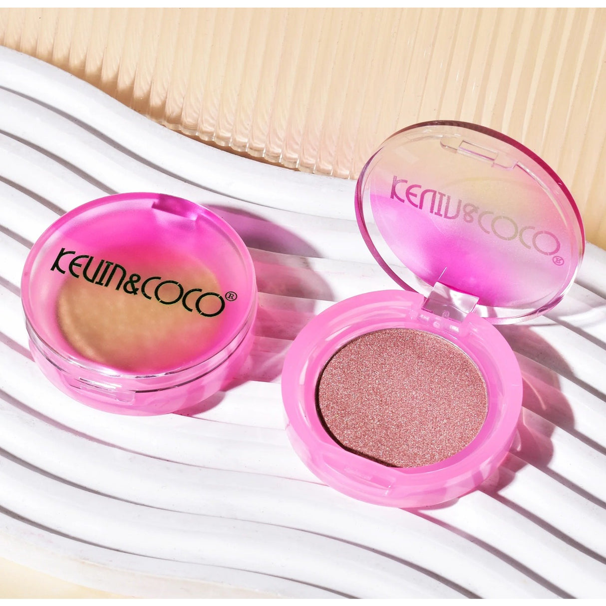 Set 2 Iluminatoare, Kevin&Coco, Attractive, Santa`s Blush Magical Glow, Varianta A, Roz - vivimall.ro
