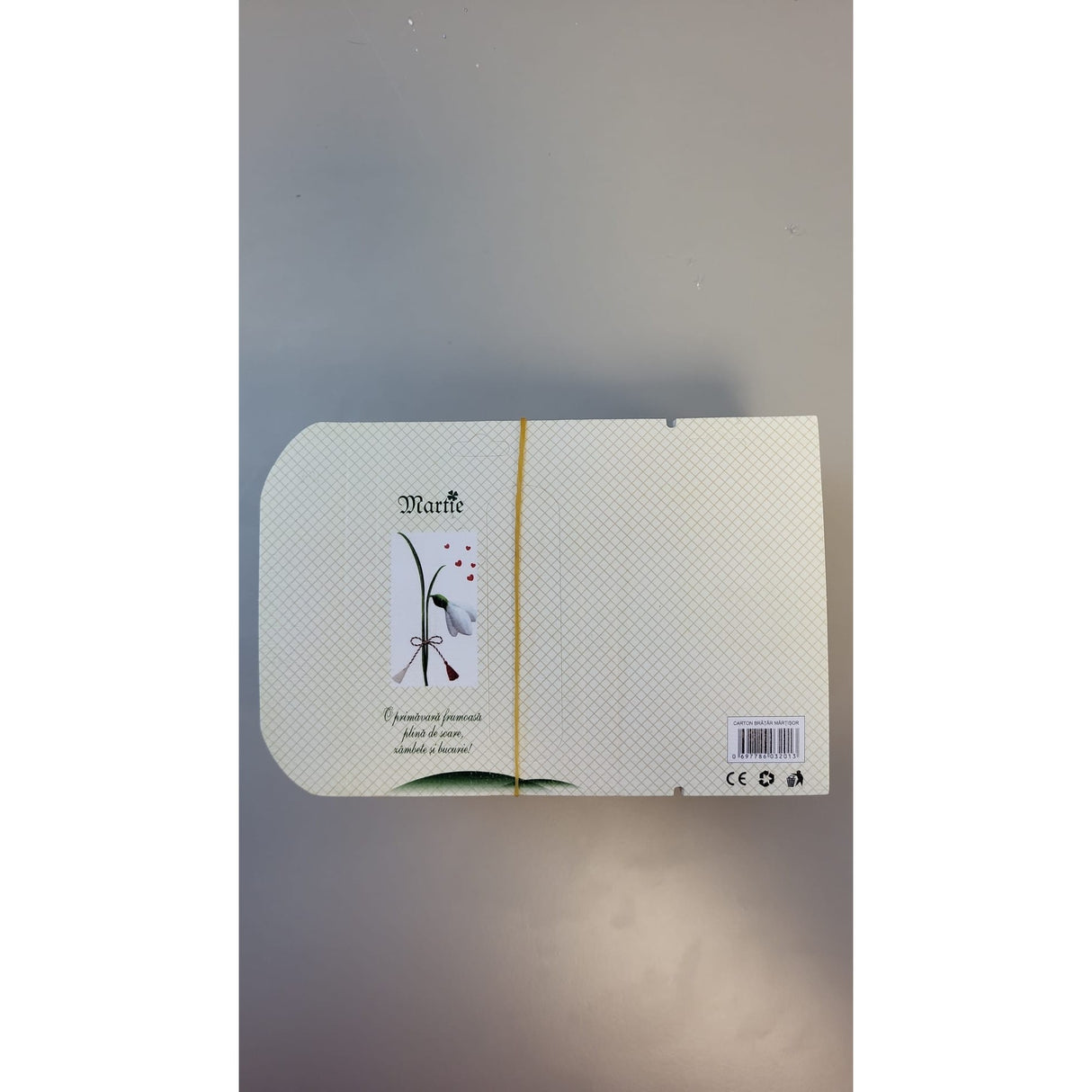 Set 200 Ambalaj Bratara Galben Model Ghiocel - vivimall.ro