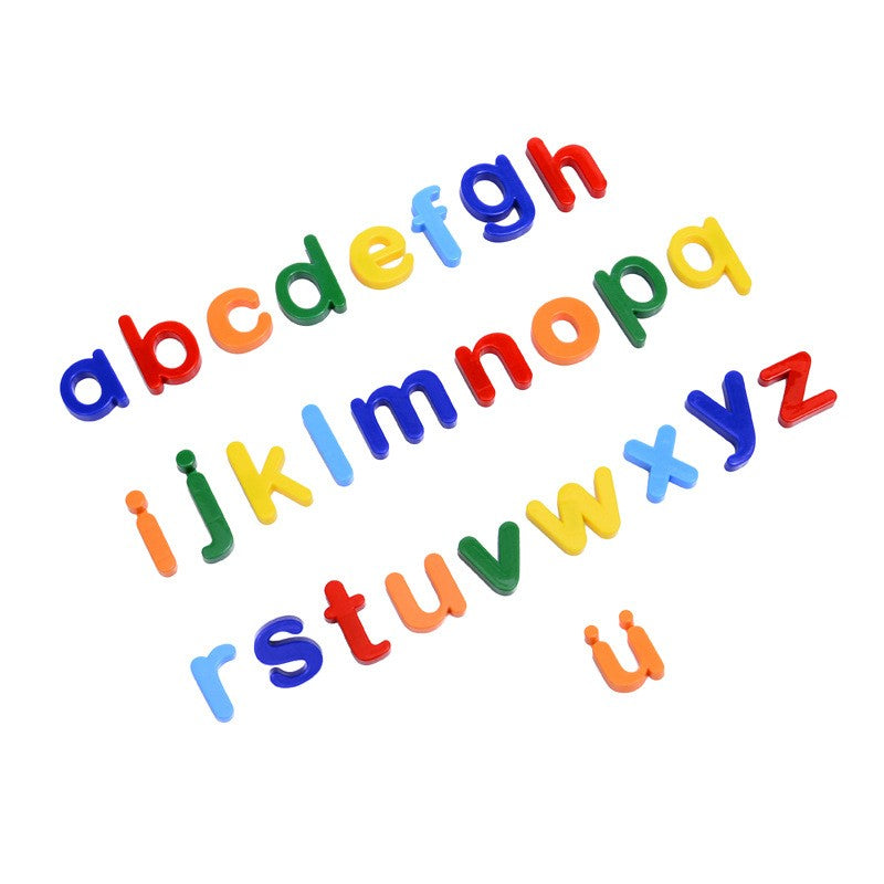 Set 26 Litere, Flippy, Magnetice, pentru Frigider, din Plastic, +3 Ani, 13 x 18 x 14 cm, Multicolor