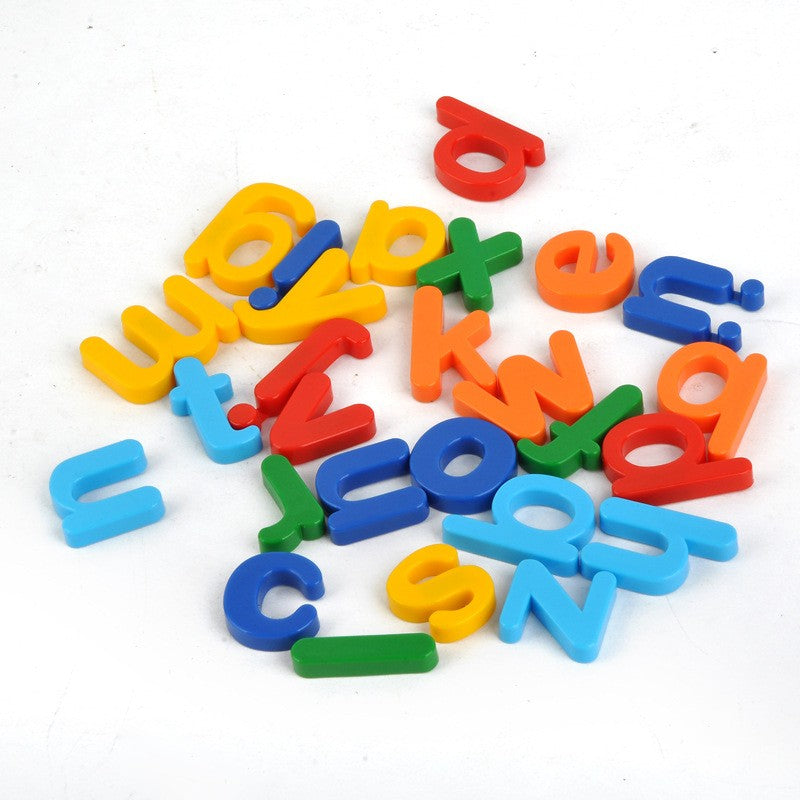 Set 26 Litere, Flippy, Magnetice, pentru Frigider, din Plastic, +3 Ani, 13 x 18 x 14 cm, Multicolor