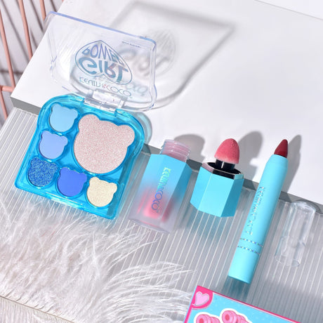 Set 3 Produse De Machiaj Ice Blue Bear | IceBlue - vivimall.ro