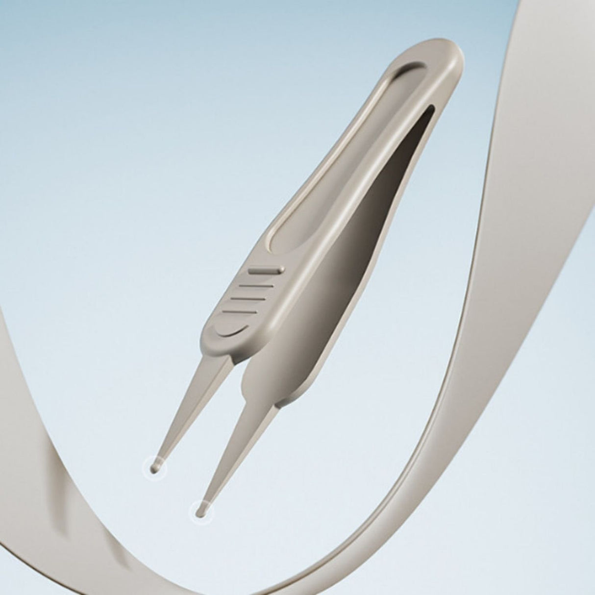 Set 4in1 de Ingrijire Unghii pentru Bebelusi, Vivimall, Cutie de Depozitare Dinozaur Transparent, 0-6 Ani, 11.5 x 9 x 3 cm, Bej