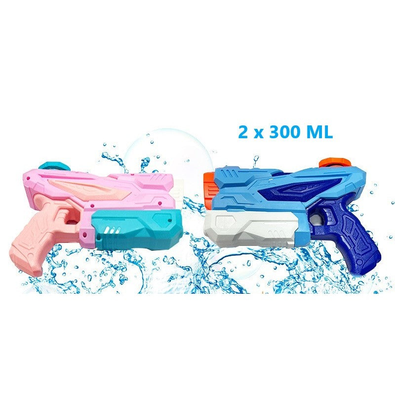 Set 4x Pistol cu Apa pentru Copii, Vivimall, 6ani+, Multicolor, 2x 550 ML + 2x 300 ML - vivimall.ro