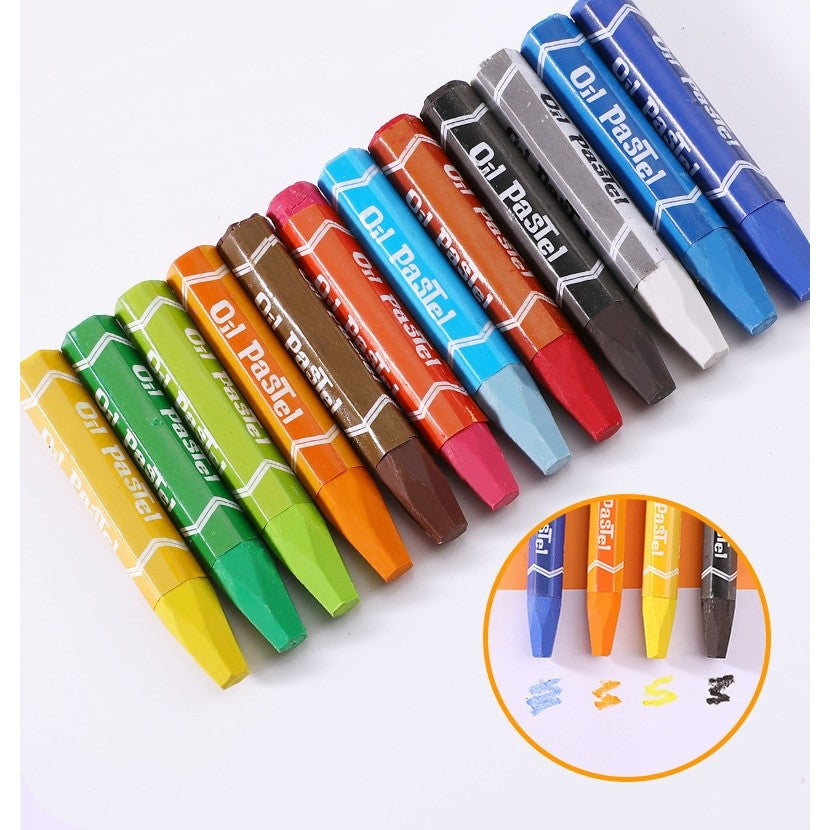 Set 53 Piese pentru Desen si Pictura, Vivimall, Tip Servieta, Model Unicorni, 30 x 24 x 5.4 cm, Multicolor - vivimall.ro