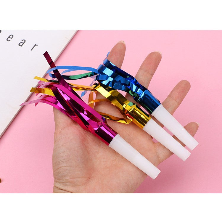 Set 6 Fluiere Cu Franjuri | PartyBuzz