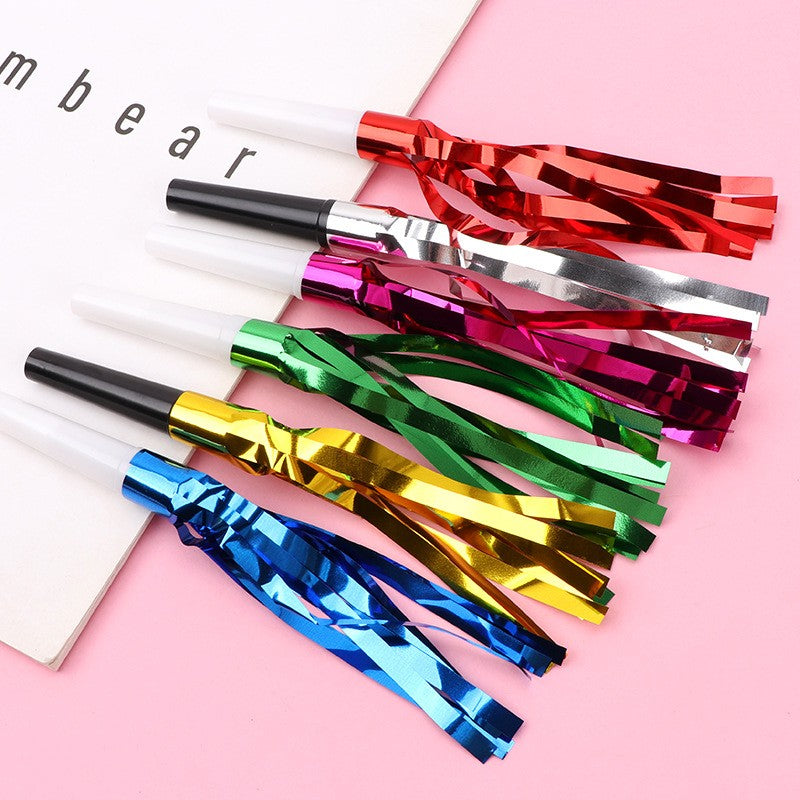Set 6 Fluiere Cu Franjuri | PartyBuzz