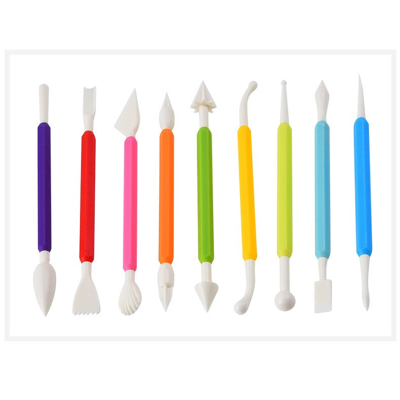 Set 66 Piese Ustensile pentru Ornare Prajituri, Vivimall, din Plastic si Otel Inoxidabil, Multicolor - vivimall.ro