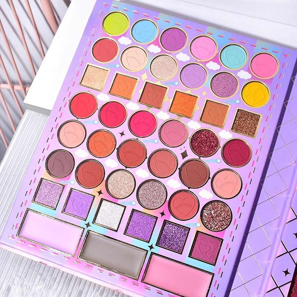 Set Machiaj 8 Produse, Violet Fairy | VivaGlow - vivimall.ro