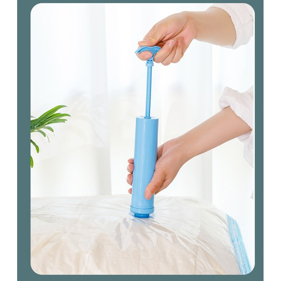 Set 9 Saci De Vidat Haine, Marimi Diferite, Vidare Prin Vacuum, Reutilizabili, Impermeabili, Pompa Inclusa - vivimall.ro