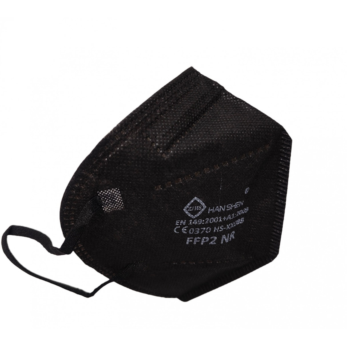 Set 900 bucati Masca de protectie faciala, Flippy, de unica folosinta pentru adulti, FFP2, KN95 CE 0370, 5 straturi, nesterila, ambalaj individual, Negru - vivimall.ro