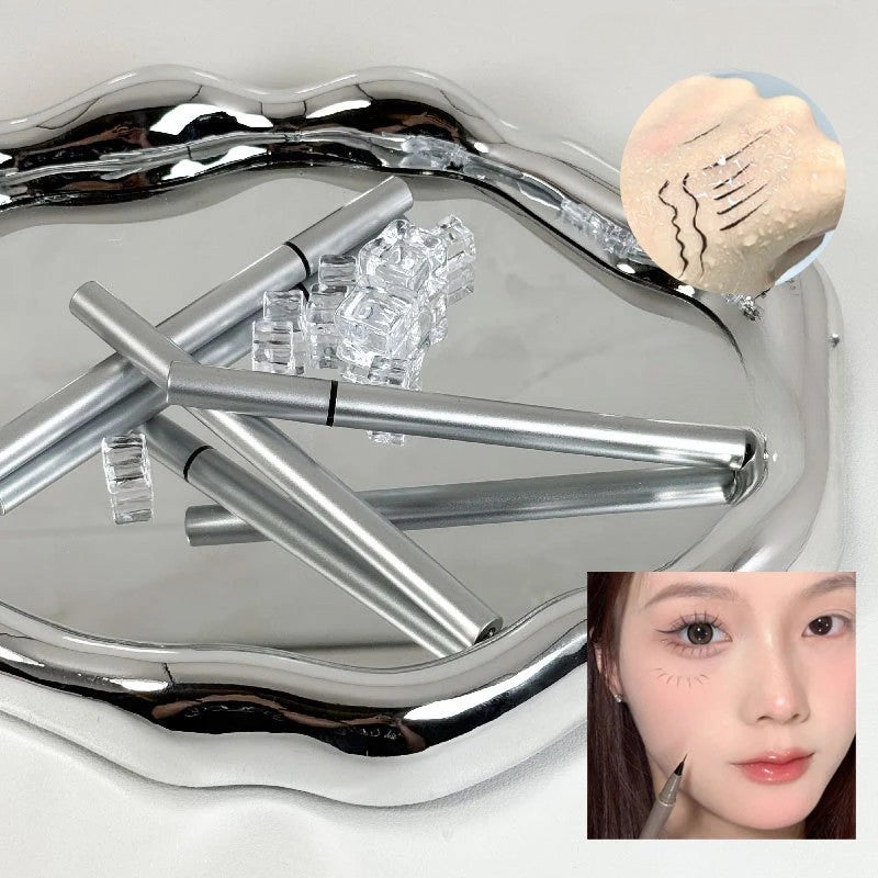 Kit de Aplicare Tus, Vivimall, pentru Incepatori, Accesoriu Machiaj, 4 Produse, Tus Impermeabil, Negru, Cutie Mint - vivimall.ro