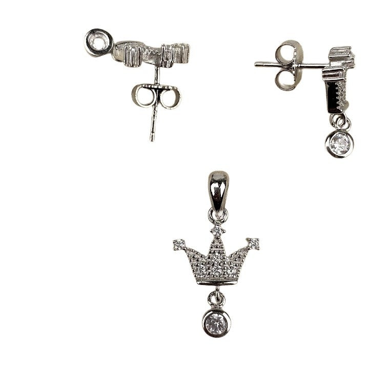 Set Argint 925 Coroana - vivimall.ro