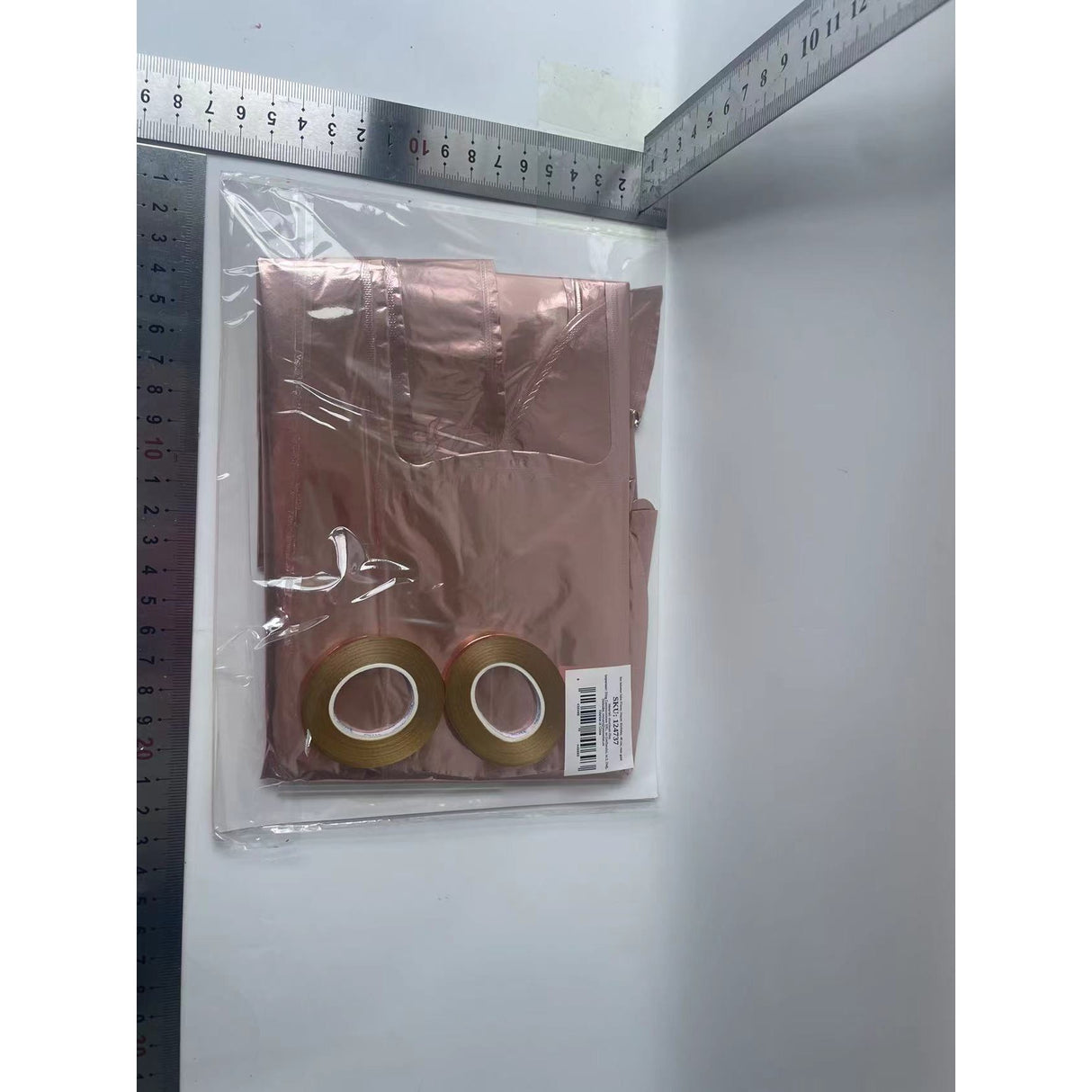 Set baloane folie Flippy, Happy Birthday, 40 cm, rose gold - vivimall.ro