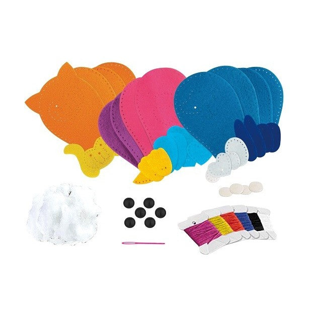 Set creatie perna pentru copii, Dream Kids, 3 piese, model 2 - vivimall.ro